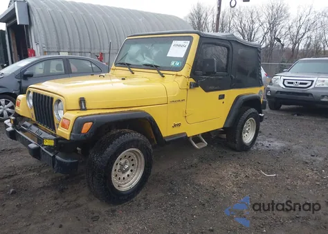 2000 Jeep Wrangler Se z USA, uszkodzony, nr VIN 1J4FA29P1YP787198